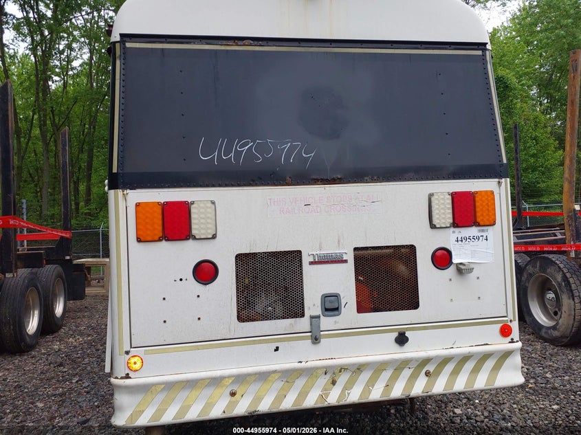 2013 Thomas Transit bus VIN 1T7YU2E29D1160765 IAAI salvage auction — NORMAL WEAR, Clear (Tennessee), sold $1,250 on 2026-07-06 (photo 6)