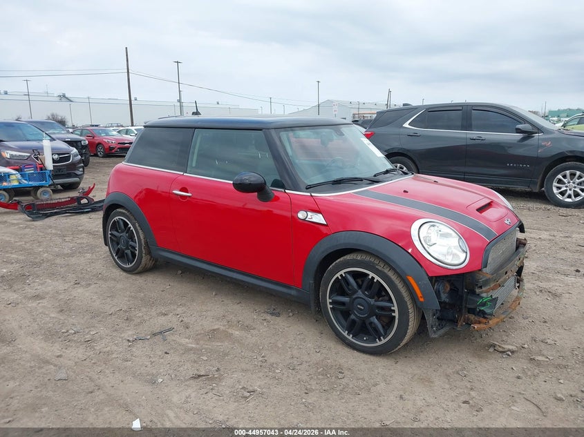 2013 Mini Hard top VIN WMWSV3C5XDT479421 IAAI salvage auction — FRONT END, Mv-907A (New York), sold $1,250 on 2026-07-08 (photo 1)