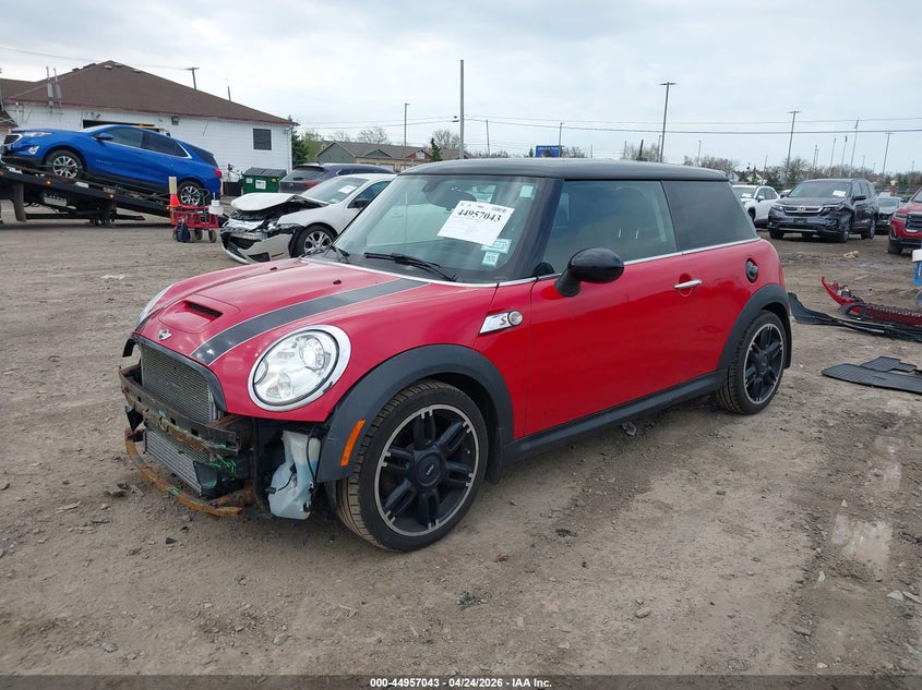 2013 Mini Hard top VIN WMWSV3C5XDT479421 IAAI salvage auction — FRONT END, Mv-907A (New York), sold $1,250 on 2026-07-08 (photo 2)