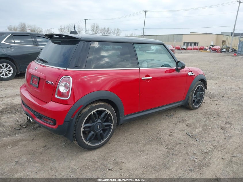 2013 Mini Hard top VIN WMWSV3C5XDT479421 IAAI salvage auction — FRONT END, Mv-907A (New York), sold $1,250 on 2026-07-08 (photo 4)