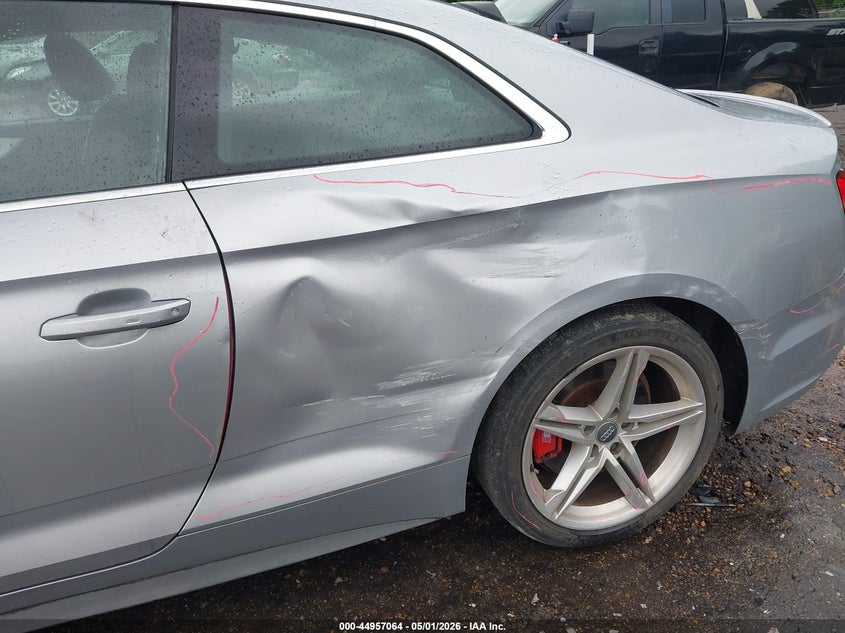 2018 Audi S5 VIN WAUR4AF55JA009547 IAAI salvage auction — LEFT REAR, Wait Title, sold $3,100 on 2026-07-15 (photo 6)