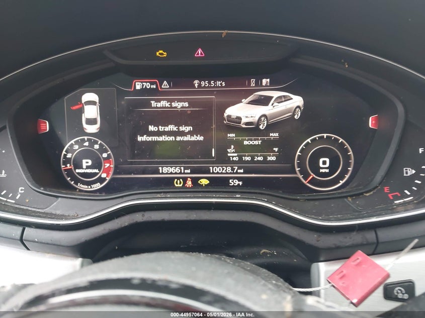 2018 Audi S5 VIN WAUR4AF55JA009547 IAAI salvage auction — LEFT REAR, Wait Title, sold $3,100 on 2026-07-15 (photo 7)