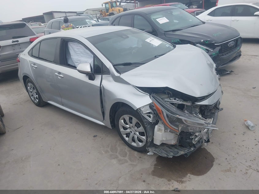 2022 Toyota Corolla VIN JTDEPMAE0N3000959 IAAI salvage auction — FRONT END, Salvage (Texas), sold $875 on 2026-07-28 (photo 1)