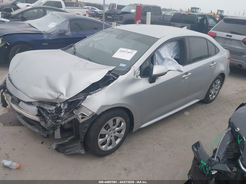 2022 Toyota Corolla VIN JTDEPMAE0N3000959 IAAI salvage auction — FRONT END, Salvage (Texas), sold $875 on 2026-07-28 (photo 2)