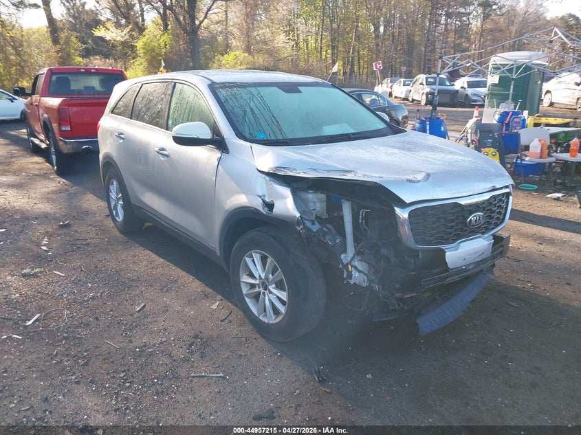 2019 Kia Sorento VIN 5XYPGDA3XKG515143 IAAI salvage auction — FRONT END, Salvage (Idaho), sold $50 on 2026-07-28 (photo 1)