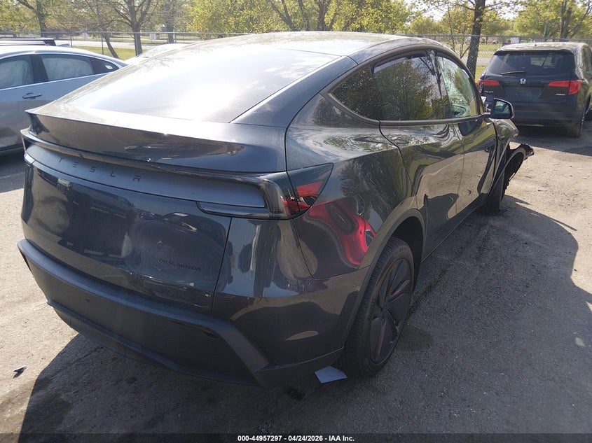 2026 Tesla Model y VIN 7SAYGDEE1TA672262 IAAI salvage auction — FRONT END, Salvage Title, sold $10,100 on 2026-07-12 (photo 4)