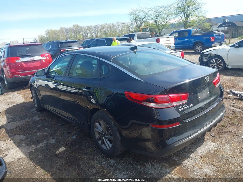 2020 Kia Optima VIN 5XXGT4L35LG434498 IAAI salvage auction — FRONT END, Salvage Title, sold $1,650 on 2026-07-07 (photo 3)