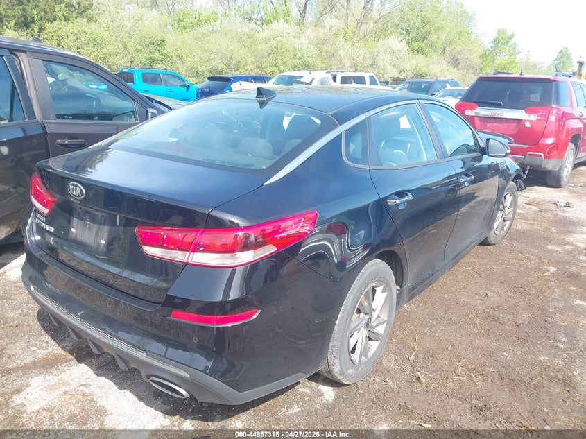2020 Kia Optima VIN 5XXGT4L35LG434498 IAAI salvage auction — FRONT END, Salvage Title, sold $1,650 on 2026-07-07 (photo 4)