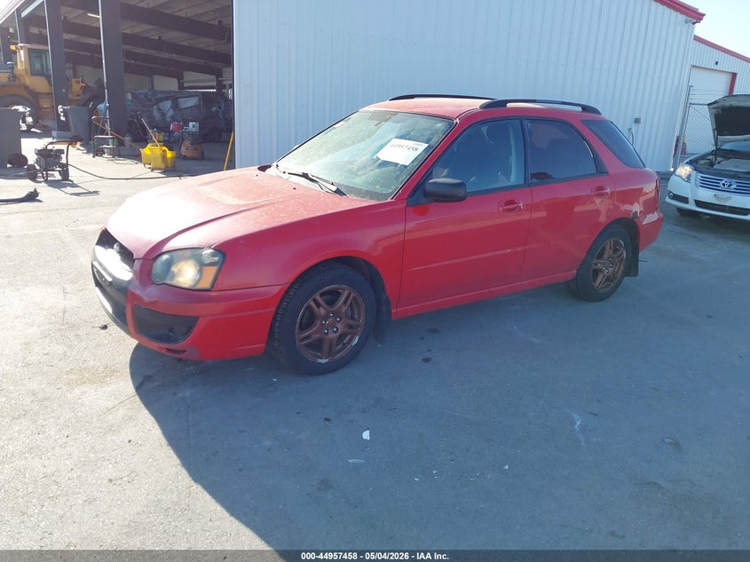 2005 Subaru Impreza VIN JF1GG675X5G809296 IAAI salvage auction — FRONT & REAR, Certificate Of Title (Nebraska), sold $425 on 2026-07-06 (photo 2)