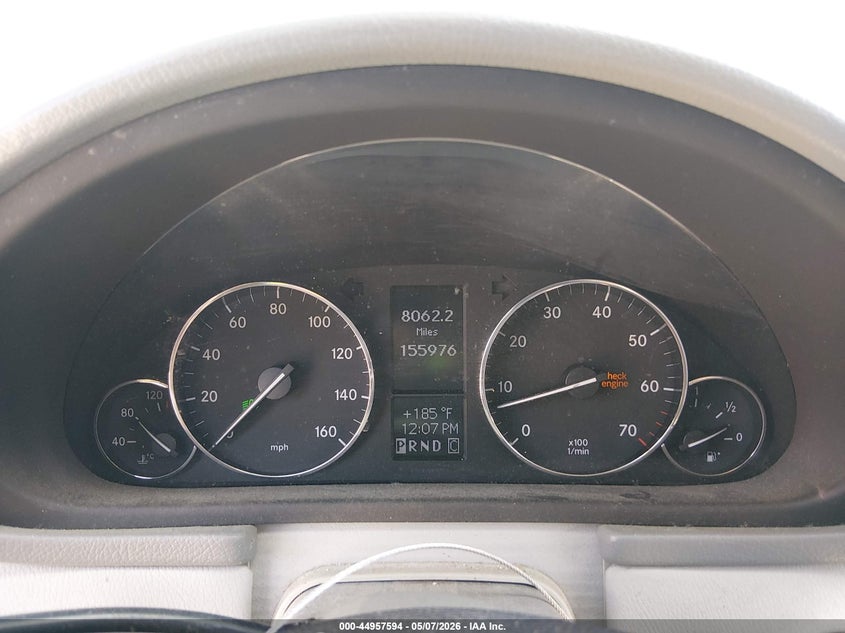 2006 Mercedes-benz C class VIN WDBRF52HX6F729066 IAAI salvage auction — FRONT END, Salvage (Kentucky), sold $325 on 2026-07-15 (photo 7)