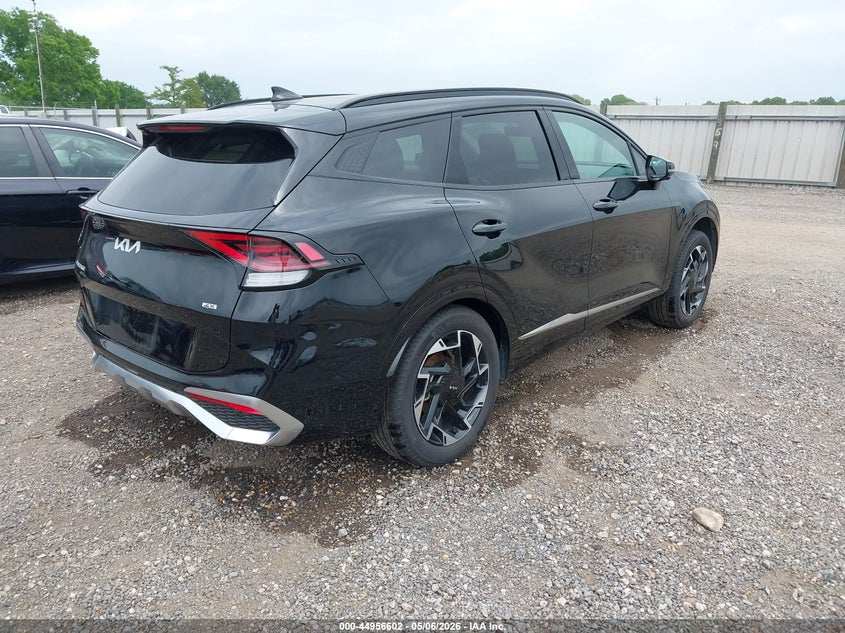 2025 Kia Sportage VIN 5XYK5CDF3SG292007 IAAI salvage auction — LEFT REAR, Salvage (Louisiana), sold $9,600 on 2026-07-08 (photo 4)