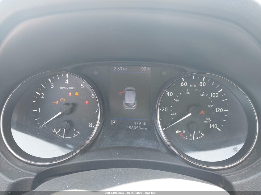 2019 Nissan Rogue VIN JN1BJ1CP9KW212340 IAAI salvage auction — FRONT END, Salvage (Texas), sold $1,125 on 2026-07-21 (photo 7)