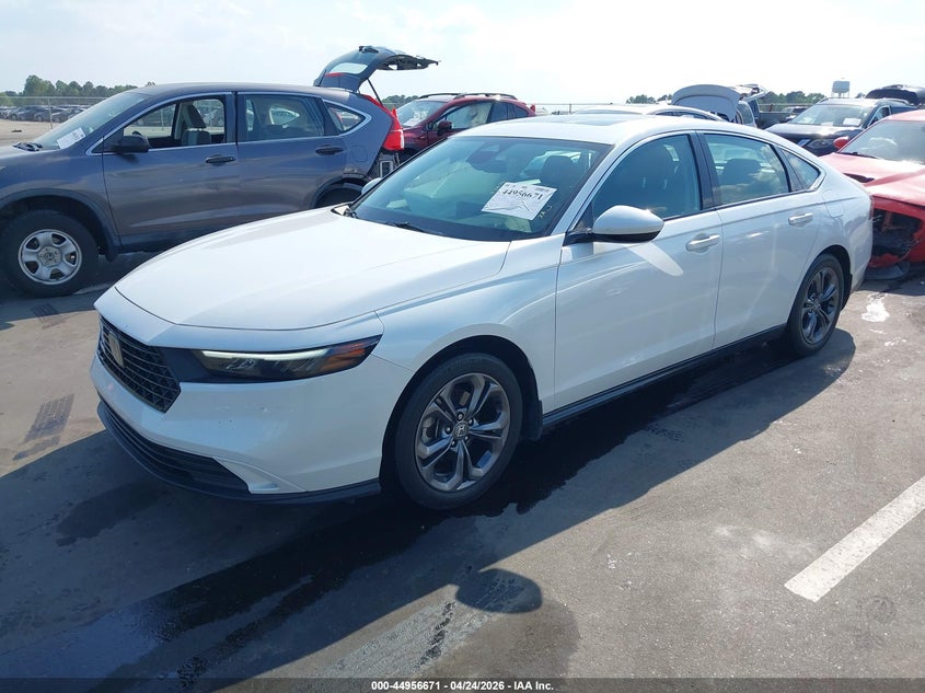 2023 Honda Accord VIN 1HGCY1F34PA010727 IAAI salvage auction — RIGHT SIDE, Salvage Title, sold $8,700 on 2026-07-18 (photo 2)