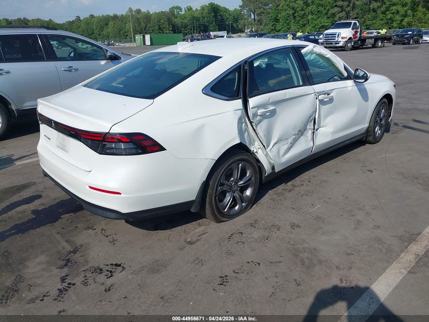 2023 Honda Accord VIN 1HGCY1F34PA010727 IAAI salvage auction — RIGHT SIDE, Salvage Title, sold $8,700 on 2026-07-18 (photo 4)