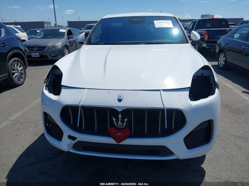 2023 Maserati Grecale VIN ZN682AVA5P7439487 IAAI salvage auction — FRONT & REAR, Salvage Title, sold $11,100 on 2026-07-11 (photo 6)