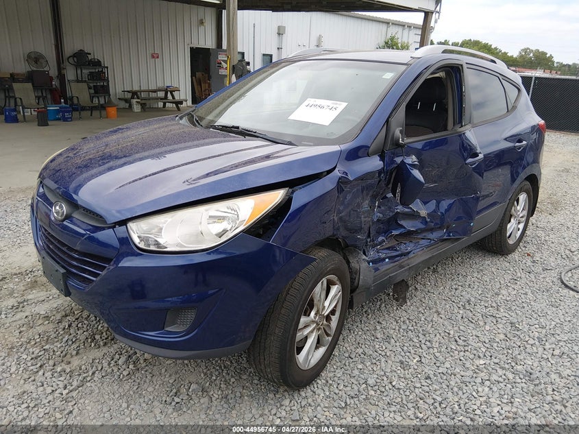 2012 Hyundai Tucson VIN KM8JU3ACXCU416570 IAAI salvage auction — LEFT SIDE, Salvage (Georgia), sold $1,800 on 2026-07-13 (photo 2)