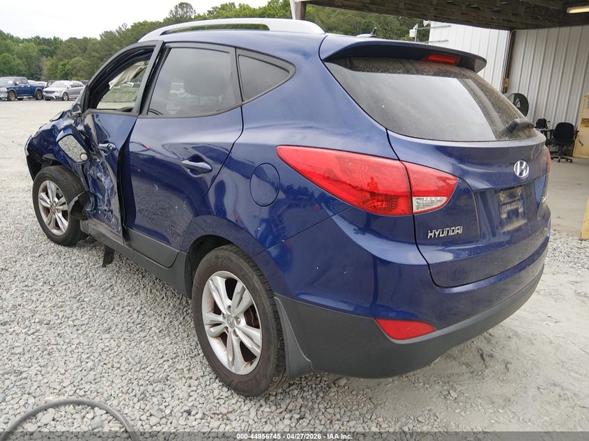 2012 Hyundai Tucson VIN KM8JU3ACXCU416570 IAAI salvage auction — LEFT SIDE, Salvage (Georgia), sold $1,800 on 2026-07-13 (photo 3)