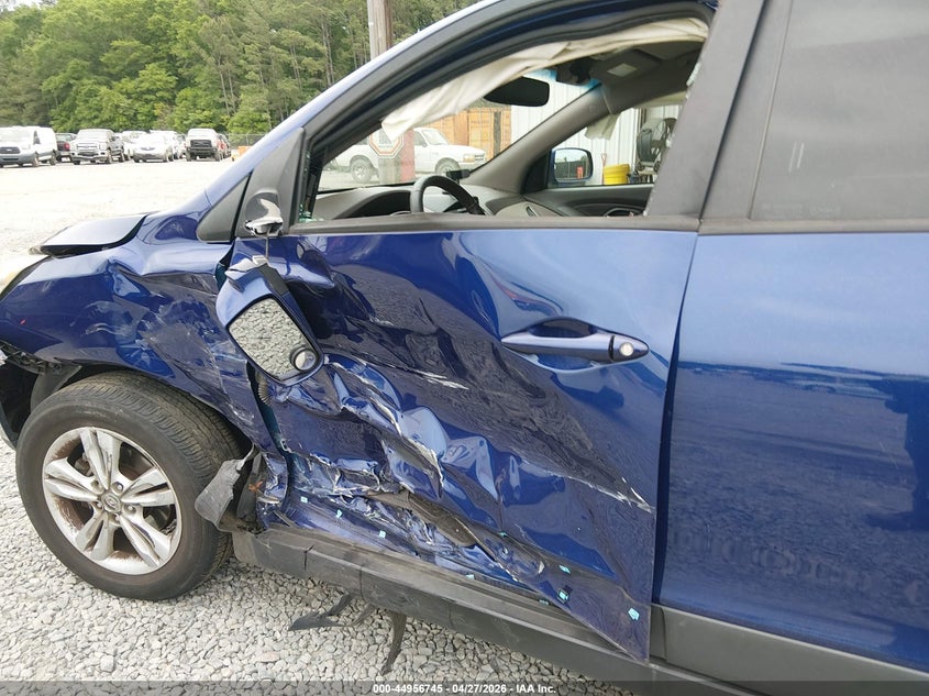 2012 Hyundai Tucson VIN KM8JU3ACXCU416570 IAAI salvage auction — LEFT SIDE, Salvage (Georgia), sold $1,800 on 2026-07-13 (photo 6)