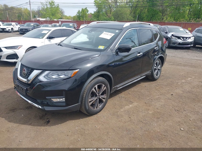 2018 Nissan Rogue VIN JN8AT2MV0JW301559 IAAI salvage auction — LEFT SIDE, Salvage Title, sold $6,100 on 2026-07-22 (photo 2)