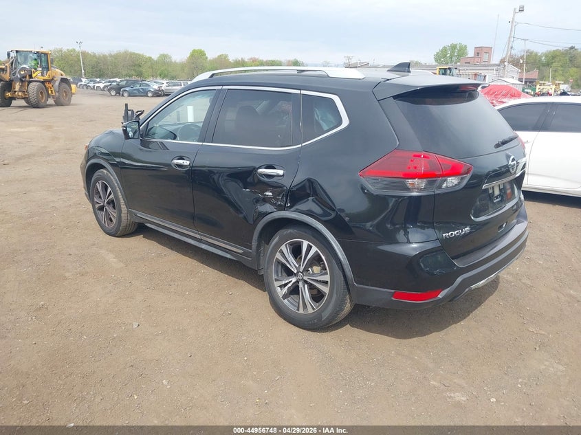 2018 Nissan Rogue VIN JN8AT2MV0JW301559 IAAI salvage auction — LEFT SIDE, Salvage Title, sold $6,100 on 2026-07-22 (photo 3)