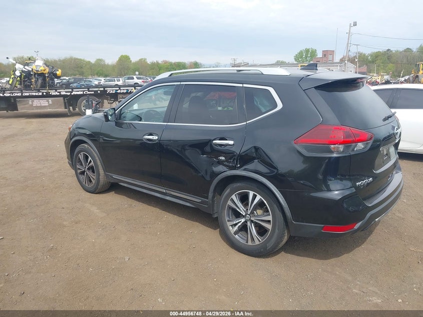 2018 Nissan Rogue VIN JN8AT2MV0JW301559 IAAI salvage auction — LEFT SIDE, Salvage Title, sold $6,100 on 2026-07-22 (photo 6)