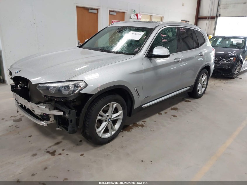 2018 BMW X3 VIN 5UXTR9C59JLD65440 IAAI salvage auction — FRONT END, Clear (Michigan), sold $7,000 on 2026-07-30 (photo 2)