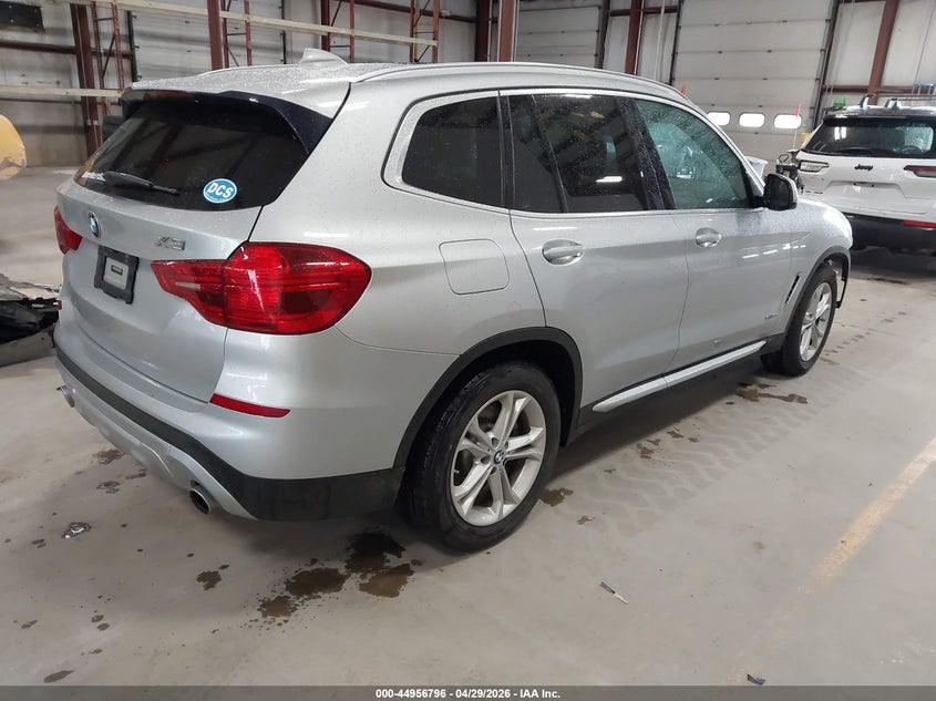 2018 BMW X3 VIN 5UXTR9C59JLD65440 IAAI salvage auction — FRONT END, Clear (Michigan), sold $7,000 on 2026-07-30 (photo 4)