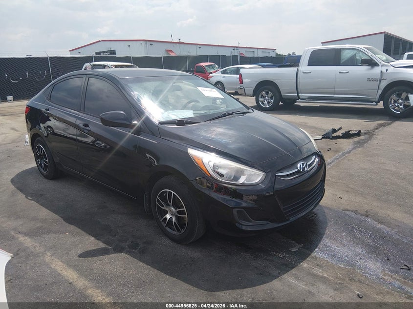 2016 Hyundai Accent VIN KMHCT4AE9GU120299 IAAI salvage auction — LEFT SIDE, Salvage (South Carolina), sold $425 on 2026-07-08 (photo 1)