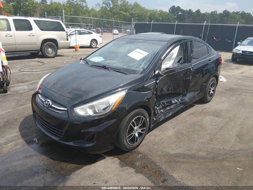 2016 Hyundai Accent VIN KMHCT4AE9GU120299 IAAI salvage auction — LEFT SIDE, Salvage (South Carolina), sold $425 on 2026-07-08 (photo 2)