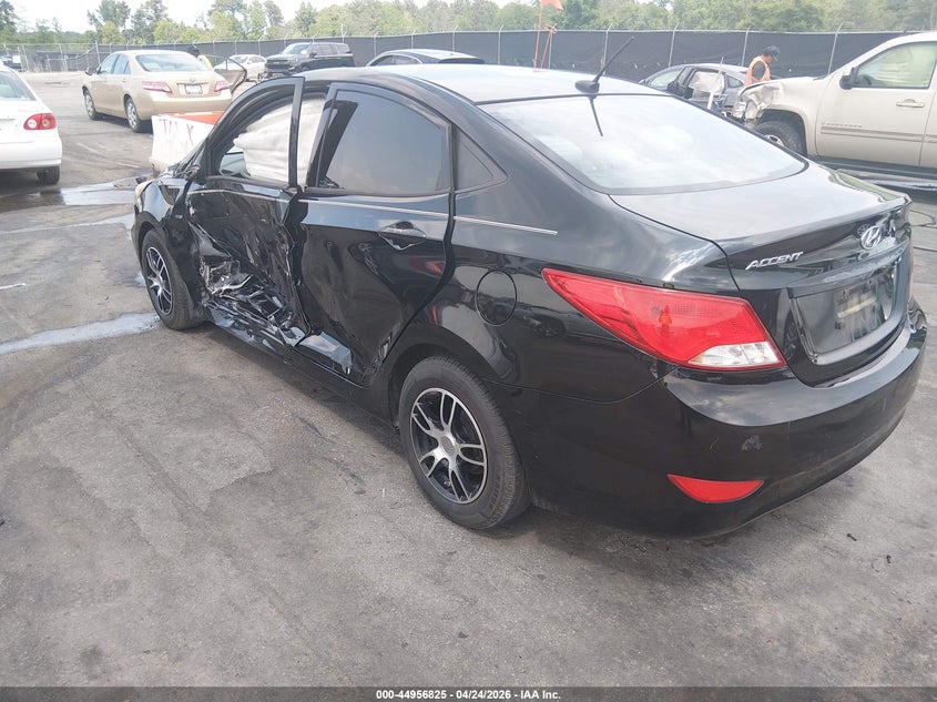 2016 Hyundai Accent VIN KMHCT4AE9GU120299 IAAI salvage auction — LEFT SIDE, Salvage (South Carolina), sold $425 on 2026-07-08 (photo 3)