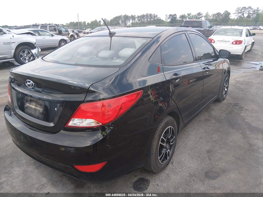 2016 Hyundai Accent VIN KMHCT4AE9GU120299 IAAI salvage auction — LEFT SIDE, Salvage (South Carolina), sold $425 on 2026-07-08 (photo 4)