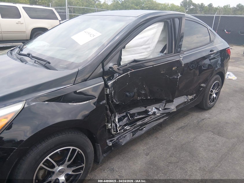 2016 Hyundai Accent VIN KMHCT4AE9GU120299 IAAI salvage auction — LEFT SIDE, Salvage (South Carolina), sold $425 on 2026-07-08 (photo 6)
