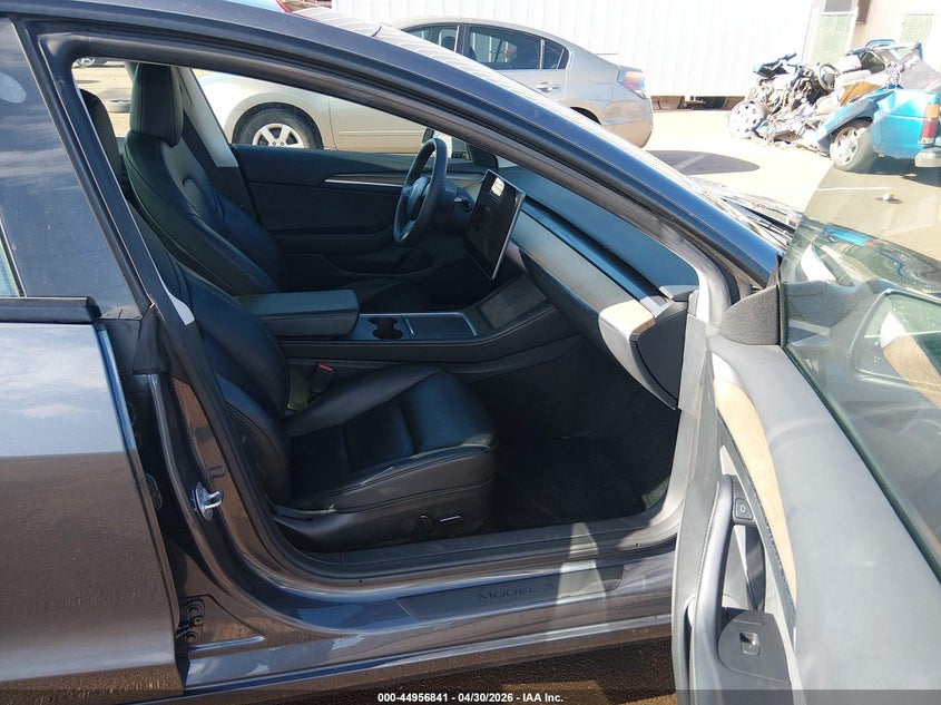 2023 Tesla Model 3 VIN 5YJ3E1EA5PF669172 IAAI salvage auction — LEFT REAR, Clear (Hawaii), sold $10,050 on 2026-07-07 (photo 5)