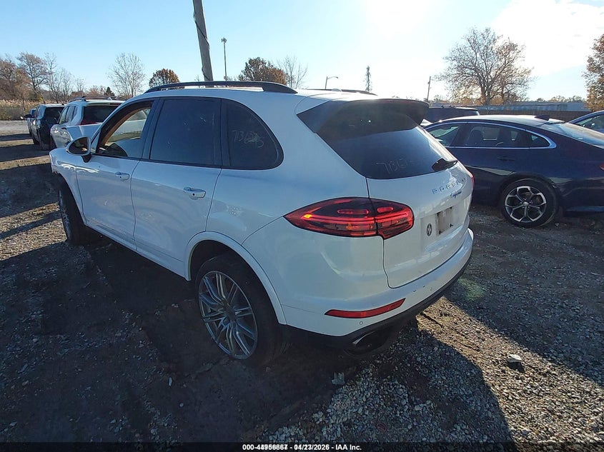 2017 Porsche Cayenne VIN WP1AA2A2XHKA82217 IAAI salvage auction — FRONT END, Wait Title, sold $1,500 on 2026-07-07 (photo 3)