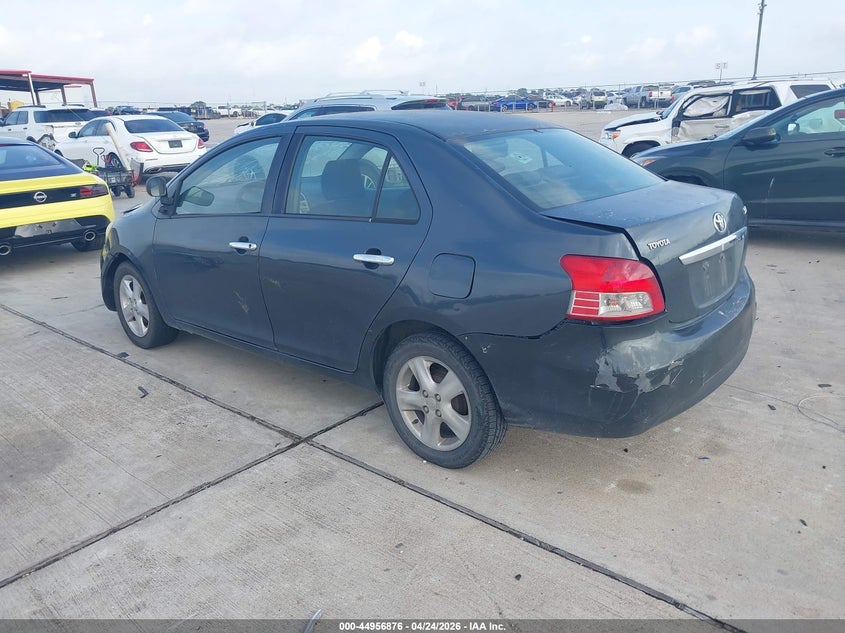 2007 Toyota Yaris VIN JTDBT923471057737 IAAI salvage auction — FRONT & REAR, Original (Texas), sold $625 on 2026-07-17 (photo 3)
