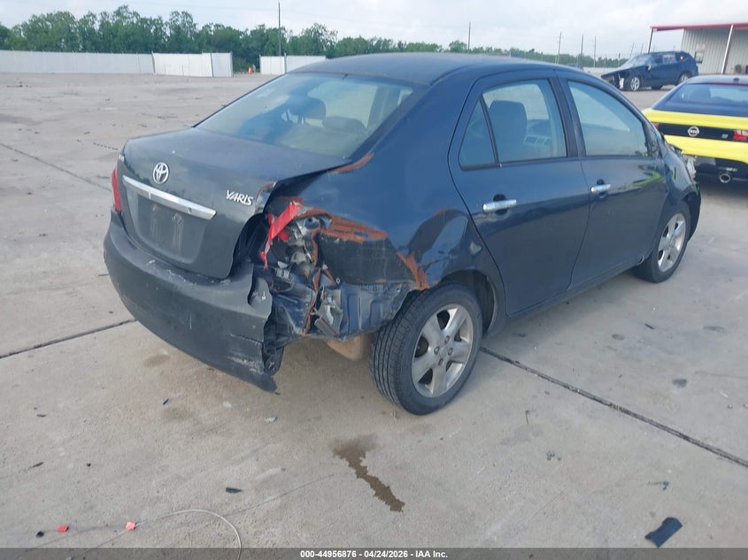 2007 Toyota Yaris VIN JTDBT923471057737 IAAI salvage auction — FRONT & REAR, Original (Texas), sold $625 on 2026-07-17 (photo 4)