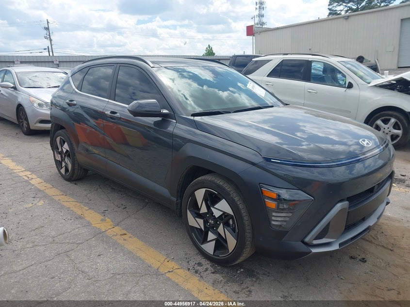 2024 Hyundai Kona VIN KM8HE3A36RU109580 IAAI salvage auction — REAR END, Salvage (Georgia), sold $4,550 on 2026-07-08 (photo 1)