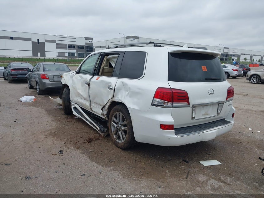 2015 Lexus Lx VIN JTJHY7AX6F4163816 IAAI salvage auction — BIO HAZARD, Salvage (Texas), sold $16,500 on 2026-07-14 (photo 3)
