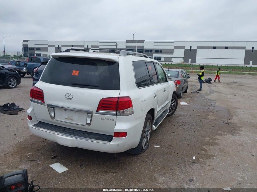 2015 Lexus Lx VIN JTJHY7AX6F4163816 IAAI salvage auction — BIO HAZARD, Salvage (Texas), sold $16,500 on 2026-07-14 (photo 4)