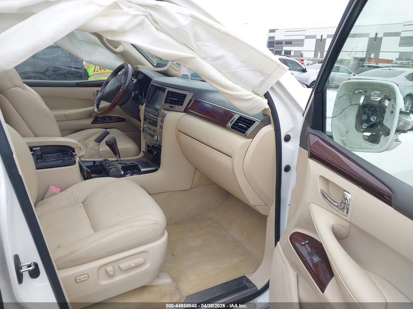 2015 Lexus Lx VIN JTJHY7AX6F4163816 IAAI salvage auction — BIO HAZARD, Salvage (Texas), sold $16,500 on 2026-07-14 (photo 5)