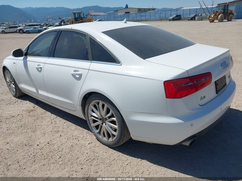 2012 Audi A6 VIN WAUGGAFC1CN126177 IAAI salvage auction — NORMAL WEAR, Clear (Montana), sold $1,550 on 2026-07-15 (photo 3)