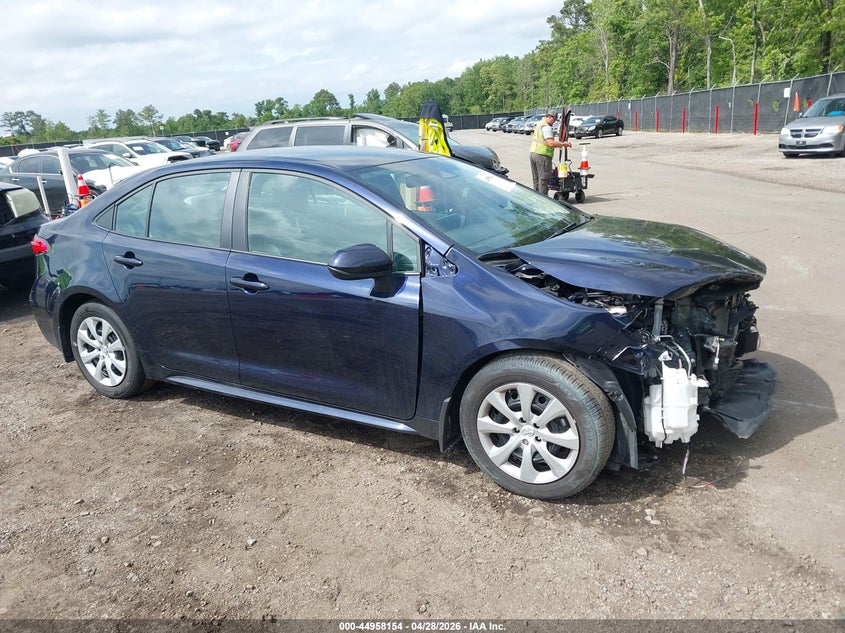 2025 Toyota Corolla VIN 5YFB4MDE3SP333750 IAAI salvage auction — FRONT END, Salvage Title, sold $5,600 on 2026-07-29 (photo 1)