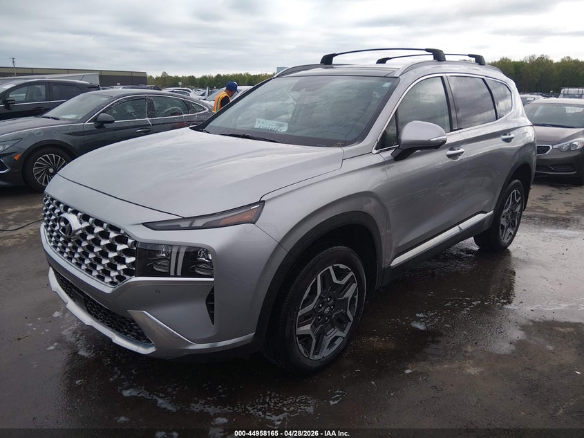 2023 Hyundai Santa fe VIN 5NMS4DAL9PH577536 IAAI salvage auction — HAIL, Salvage (Ohio), sold $13,600 on 2026-07-28 (photo 2)