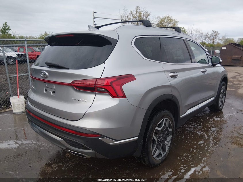 2023 Hyundai Santa fe VIN 5NMS4DAL9PH577536 IAAI salvage auction — HAIL, Salvage (Ohio), sold $13,600 on 2026-07-28 (photo 4)