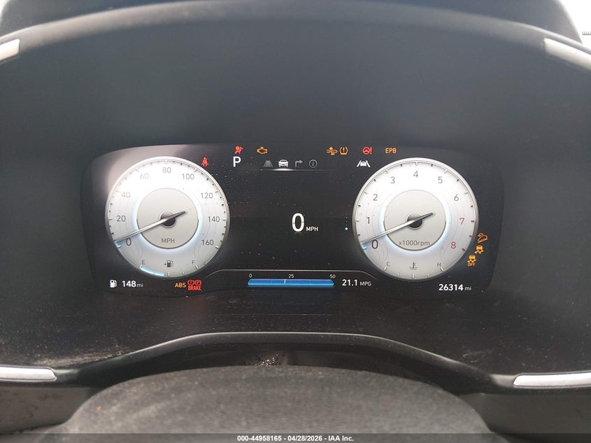 2023 Hyundai Santa fe VIN 5NMS4DAL9PH577536 IAAI salvage auction — HAIL, Salvage (Ohio), sold $13,600 on 2026-07-28 (photo 7)