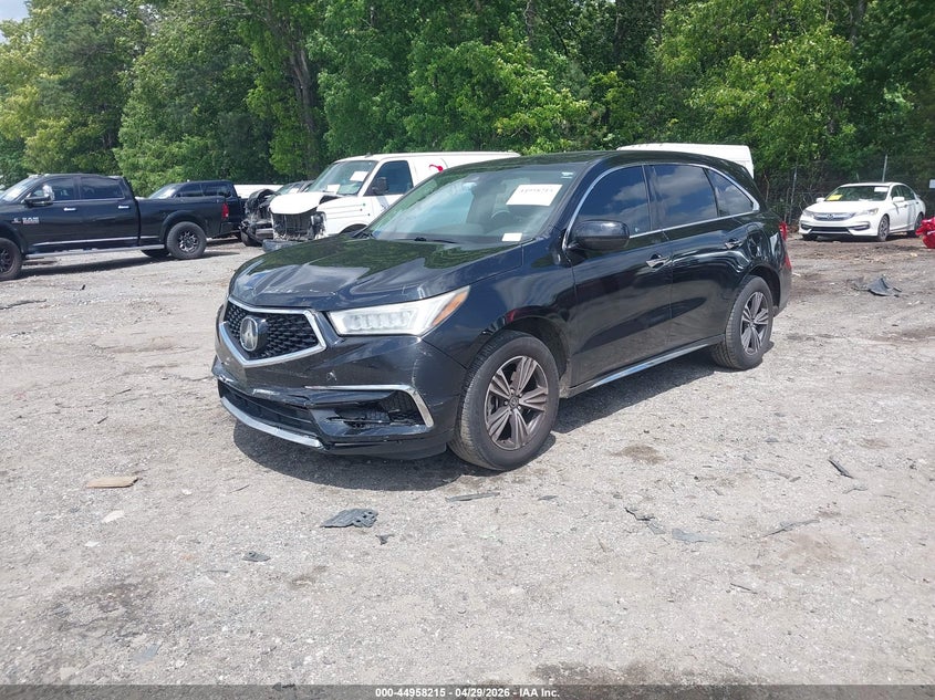 2018 Acura Mdx VIN 5J8YD3H38JL002135 IAAI salvage auction — FRONT END, Salvage Title, sold $1,750 on 2026-07-12 (photo 2)