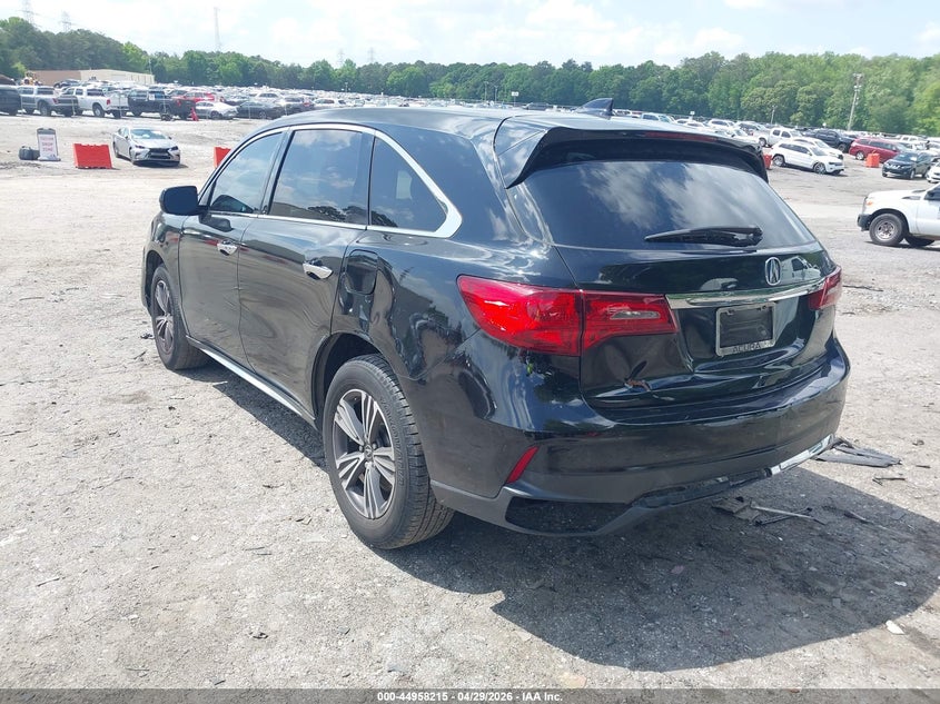 2018 Acura Mdx VIN 5J8YD3H38JL002135 IAAI salvage auction — FRONT END, Salvage Title, sold $1,750 on 2026-07-12 (photo 3)