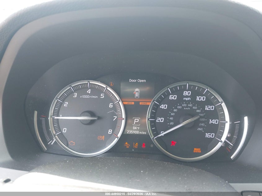 2018 Acura Mdx VIN 5J8YD3H38JL002135 IAAI salvage auction — FRONT END, Salvage Title, sold $1,750 on 2026-07-12 (photo 7)
