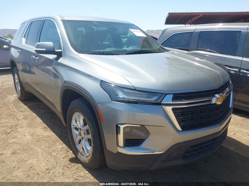 2023 Chevrolet Traverse VIN 1GNERFKW6PJ218424 IAAI salvage auction — RIGHT REAR, Salvage Title, sold $8,200 on 2026-07-18 (photo 1)