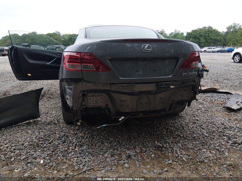 2013 Lexus Is VIN JTHFE2C26D2509099 IAAI salvage auction — REAR END, Salvage Title, sold $2,550 on 2026-07-14 (photo 6)